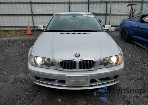 2003 BMW 325 Ci из США, поврежденный, VIN WBABN33473PG61742